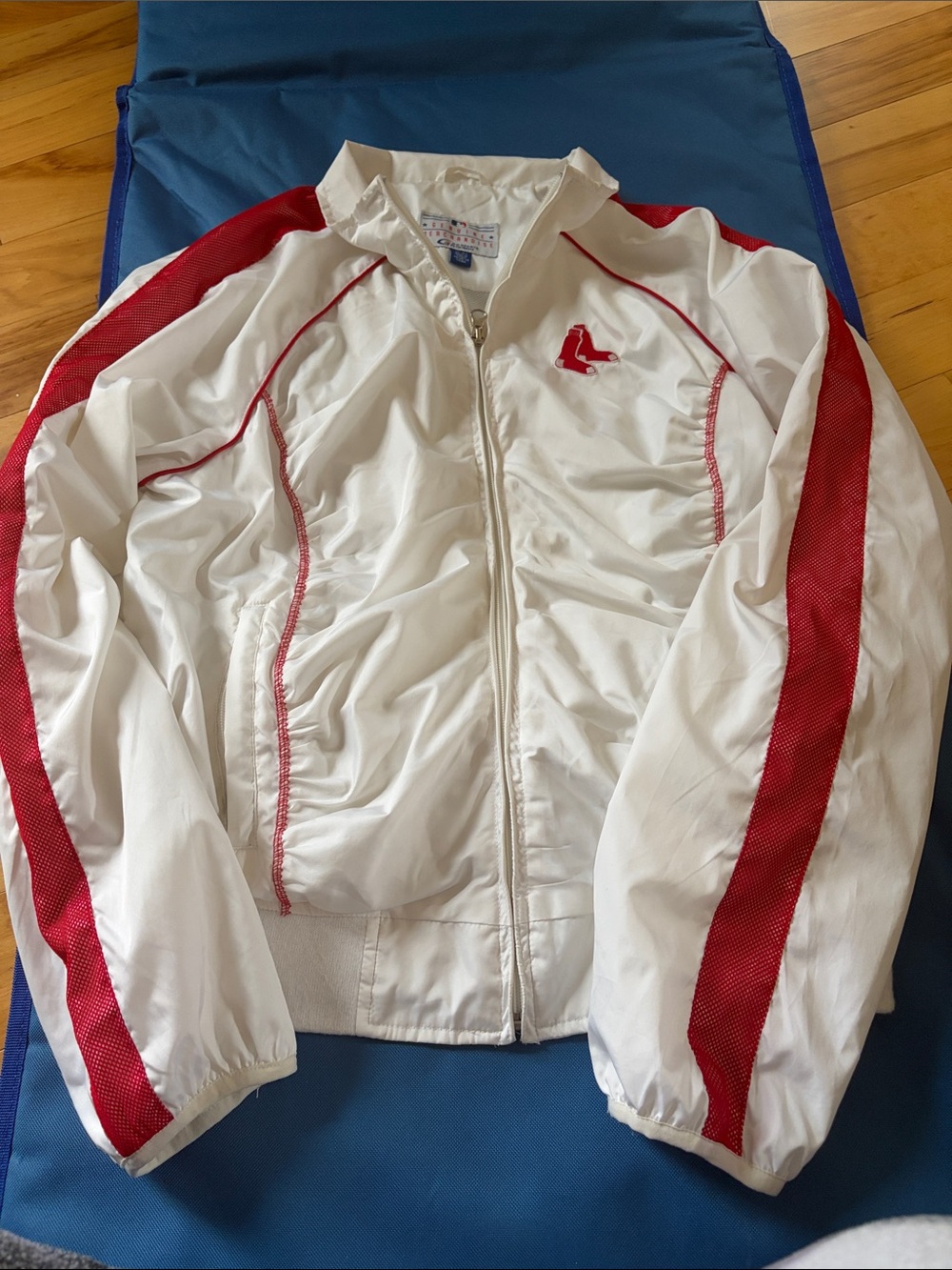 Kids Red Red Sox windbreaker